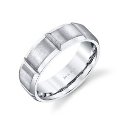 Modern Men's Wedding BandStyle #: MARS G120