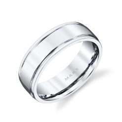 Classic Men's Wedding BandStyle #: MARS G122