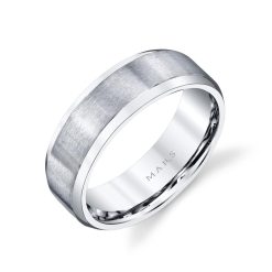 Modern Men's Wedding BandStyle #: MARS G124