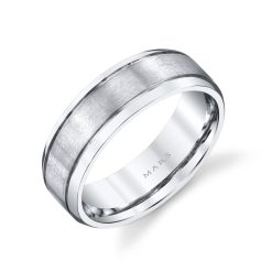 Modern Men's Wedding BandStyle #: MARS G126