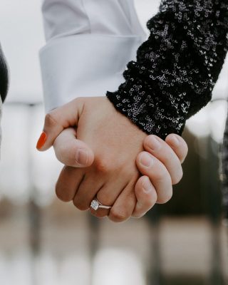 solitaire diamond engagement ring