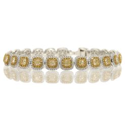 Yellow Diamond Custom Bracelet<br>Style #: MHD-010625-1