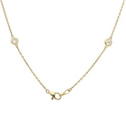 Alternative view of Diamond Necklace<br>Style #: NINA-31962