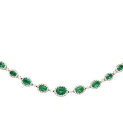 Alternative view of Emerald Necklace<br>Style #: PD-LQ2440N