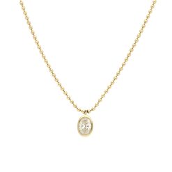 Lab Diamond Necklace<br>Style #: SRNL-02975WHT